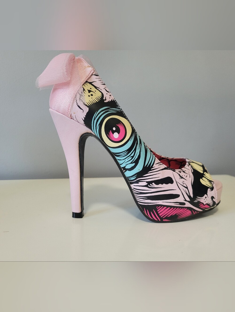 Iron Fist Grave Dancer Platform Heels, Size 5 - Picture 8 of 11